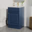 Meuble-lavabo de 20 po avec lavabo, meuble-lavabo avec tablette de porte et tablette réglable, bleu-2096211936