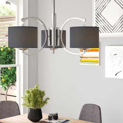 Cullens 3-Light Drum Chandelier
