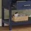 Meuble-lavabo bleu 36 po avec lavabo en céramique, plateau basculant, tiroirs pleine extension et tablette ouverte pour un rangement et un style améliorés-116452243