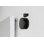 Ensemble de quincaillerie de porte de grange simple standard InvisiGlide Across the Wall