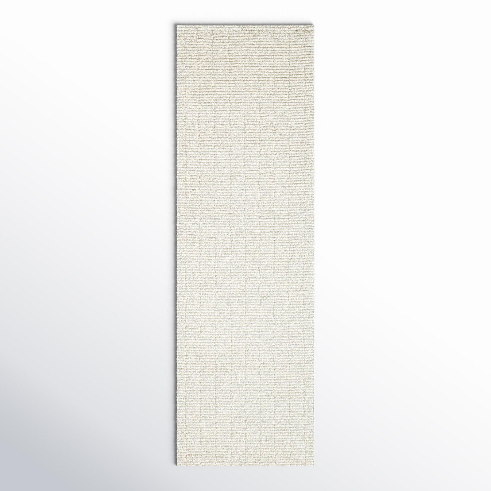 Debra Ivory Hand-Tufted Wool Rug, Runner 2'6" x 8'