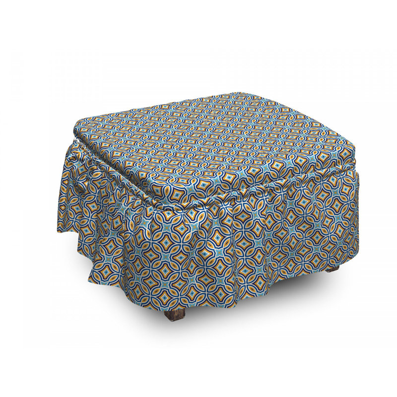 Housse pour repose-pieds royal oriental marocain