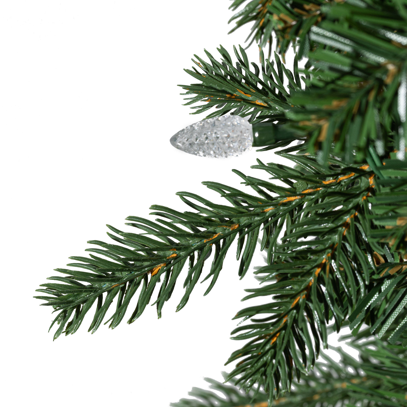 Perina Pre-Lit Greenery Christmas Faux Swag with Lights