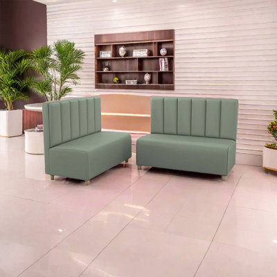 Lizzieann 47.2 " Faux Leather Loveseat