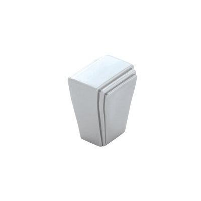Belleclaire Collection Knob 1 Inch X 7/8 Inch Satin Nickel Finish