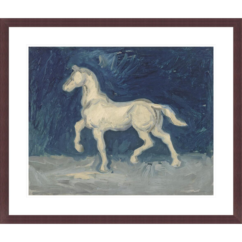 Cheval par Vincent van Gogh, H 23,5 po x l 27,66 po