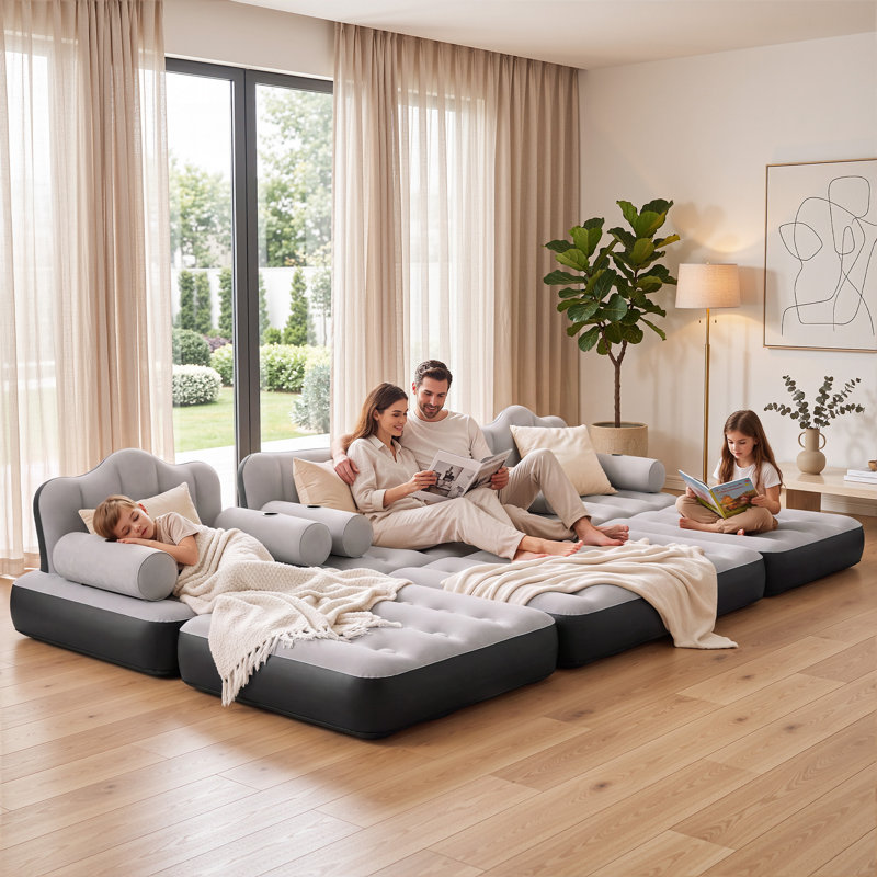 Matelas pour canapé-lit Edrosie, Grey