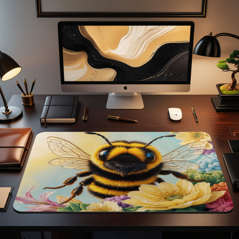 Polyester Desk Pad, 23.6x13.8
