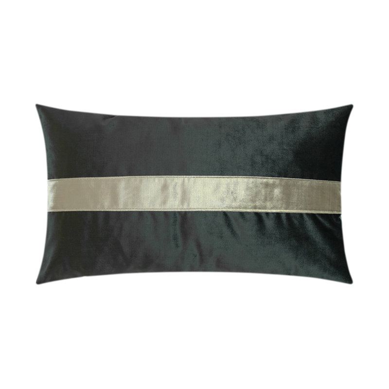 Iridescence Band Decorative Pillow, Baltic, Rectangle 14"H x 24"W