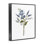 Élégante geranium bleue, estampe numérique, design par Carol Robinson