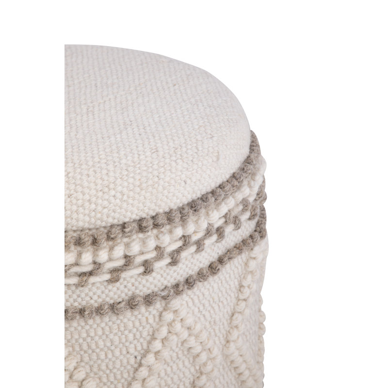 Claunch 40cm Wide No Pattern Footstool Ottoman