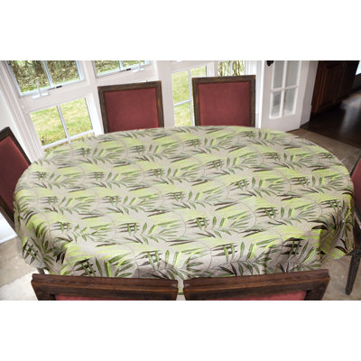 Southworth Floral Oval Tablecloth