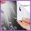 Rideau de douche argent moderne-870712667