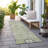 Lummus Washable Damask Indoor / Outdoor Rug-1568426504