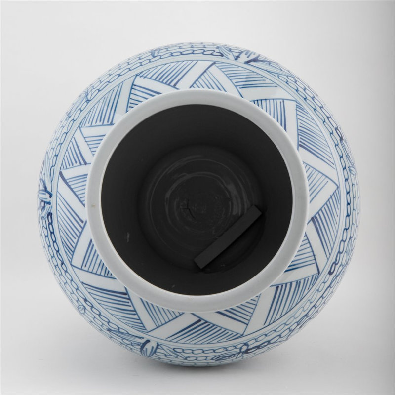 Handmade Porcelain Ginger Jar
