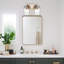 Éclairage pour meuble-lavabo à 2 lumières Marhill