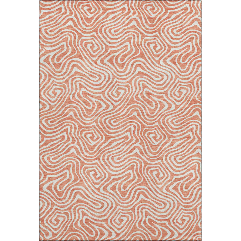 Tapis tourbillon AMF1030 de qualité supérieure lavable à la machine, Rectangle 3 pi x 5 pi