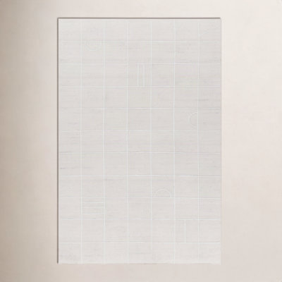 Loeb Hand-Tufted Geometric Rug