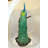 Peacock on Tree Bronze Statue -  Size: 31"L x 30"W x 64"H.