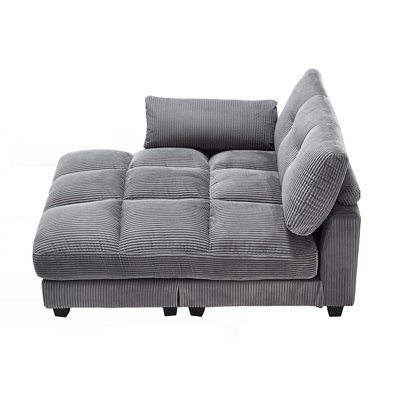 Oversized Chaise Lounge Chair, Sleeper Sofa Couch Bed, Cozy Cloud Couch