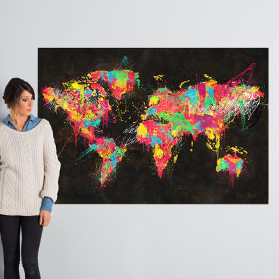 " Psychedelic Continents " by Diego Tirigall