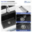 Lavabo à cuve simple en quartz