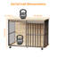 Mobilier pour grande cage avec plateau pour chiens de taille moyenne-687584565-687584568