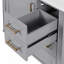 Meuble-lavabo de 30 po avec lavabo en céramique, porte à fermeture en douceur avec tablette intégrée, tiroir profond, tiroir standard, grand tiroir diviseur, grande armoire de rangement pour la salle de bain, design moderne et fonctionnel-1739707184