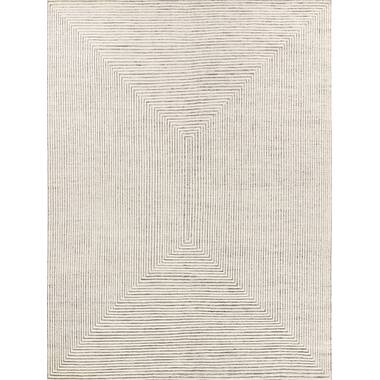 Exquisite Rugs Castelli Geometric Hand-Loomed Beige Area Rug & Reviews