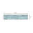 Melvin 3" x 27" Porcelain Wood Look Tile