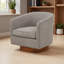 Chaise pivotante en tissu Mist-1075931372