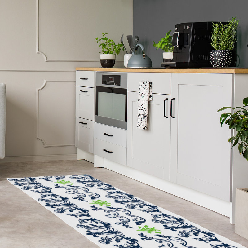 Tapis de couloir blanc