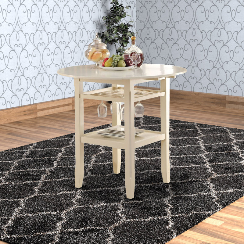 Table de salle à manger Skiatook, Crème, crème, 36"