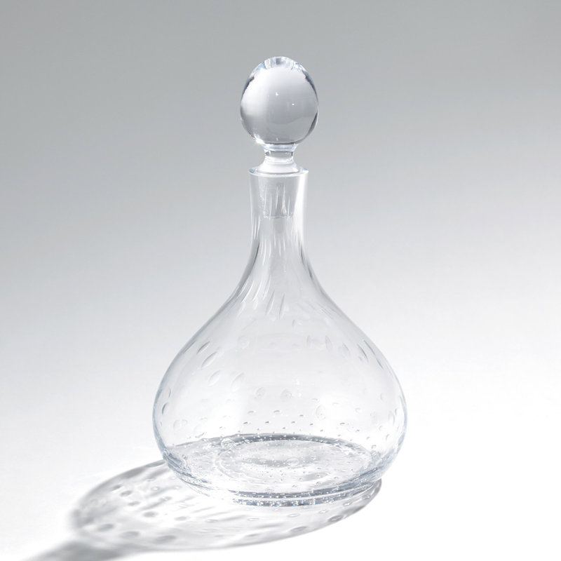 Hamish Decanter-Clear Seeded, Clear