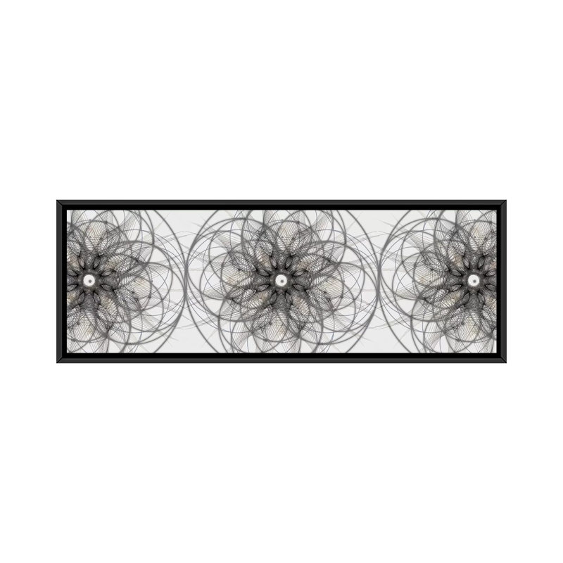 «Energy in Balance II» par Tyler Anderson - impression, H 12 po x l 36 po x P 1,5 po, Cadre noir