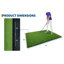 Tapis de jeu de golf, tapis de golf de 31 mm pour tapis de pratique en pelouse robuste-2046765317
