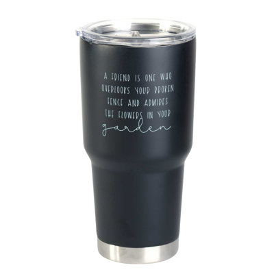 Dicksons Inc 30oz. Double Wall Insulated Stainless Steel Travel Tumbler