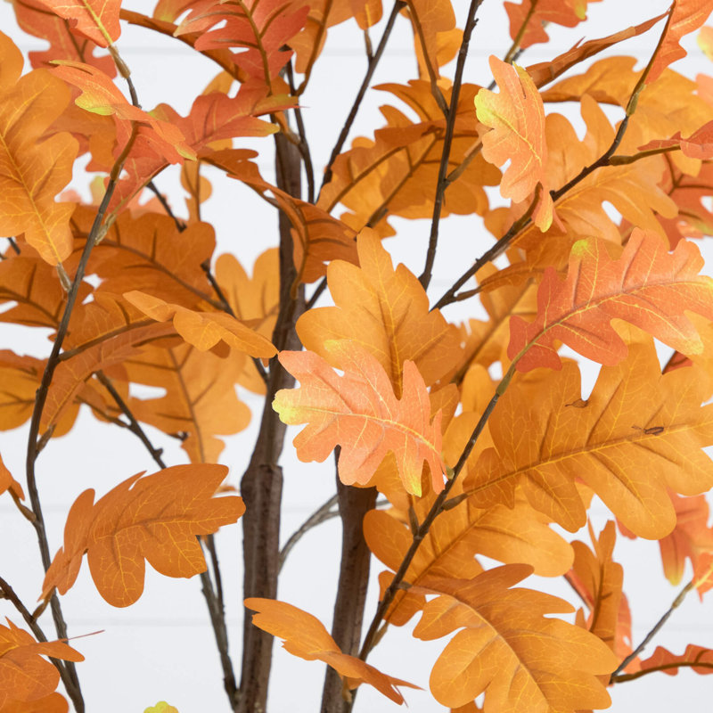 5Ft. Artificial Autumn Oak Tree