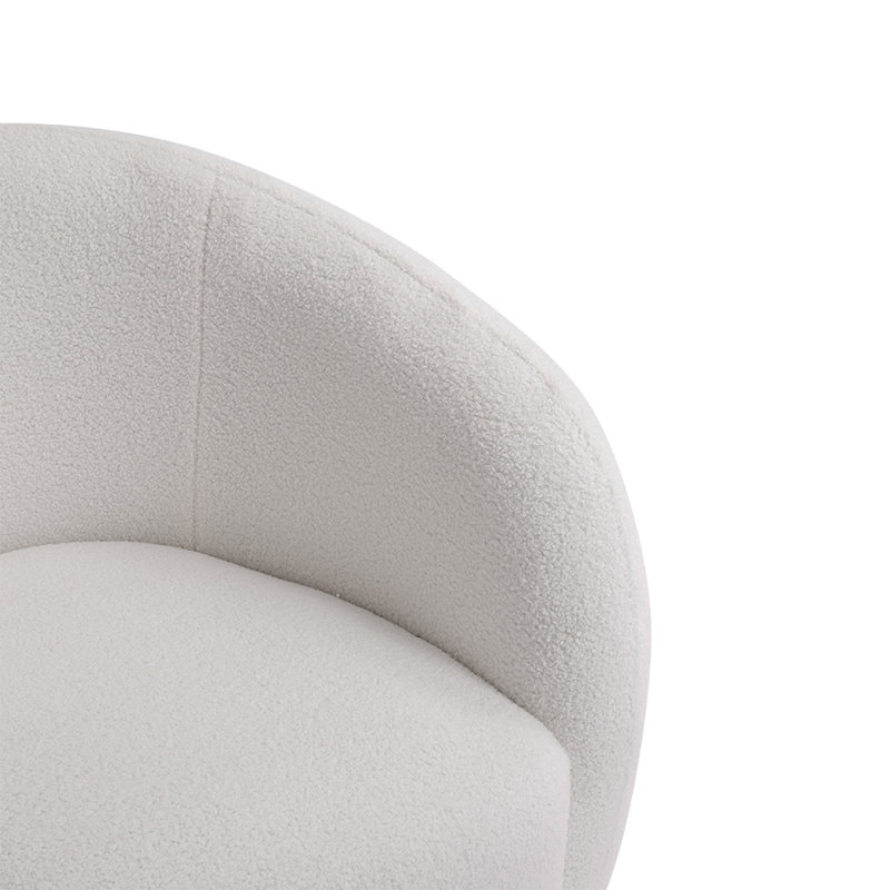 Upholstered Swivel Armchair