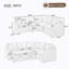 Canapé-lit modulaire en forme de L Canapé modulaire rembourré en L de 81,9 po avec canapé-lit et compartiment de rangement caché pour le salon, orange-1106463902