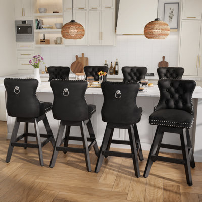 Ensemble de 8 tabourets de bar Modern