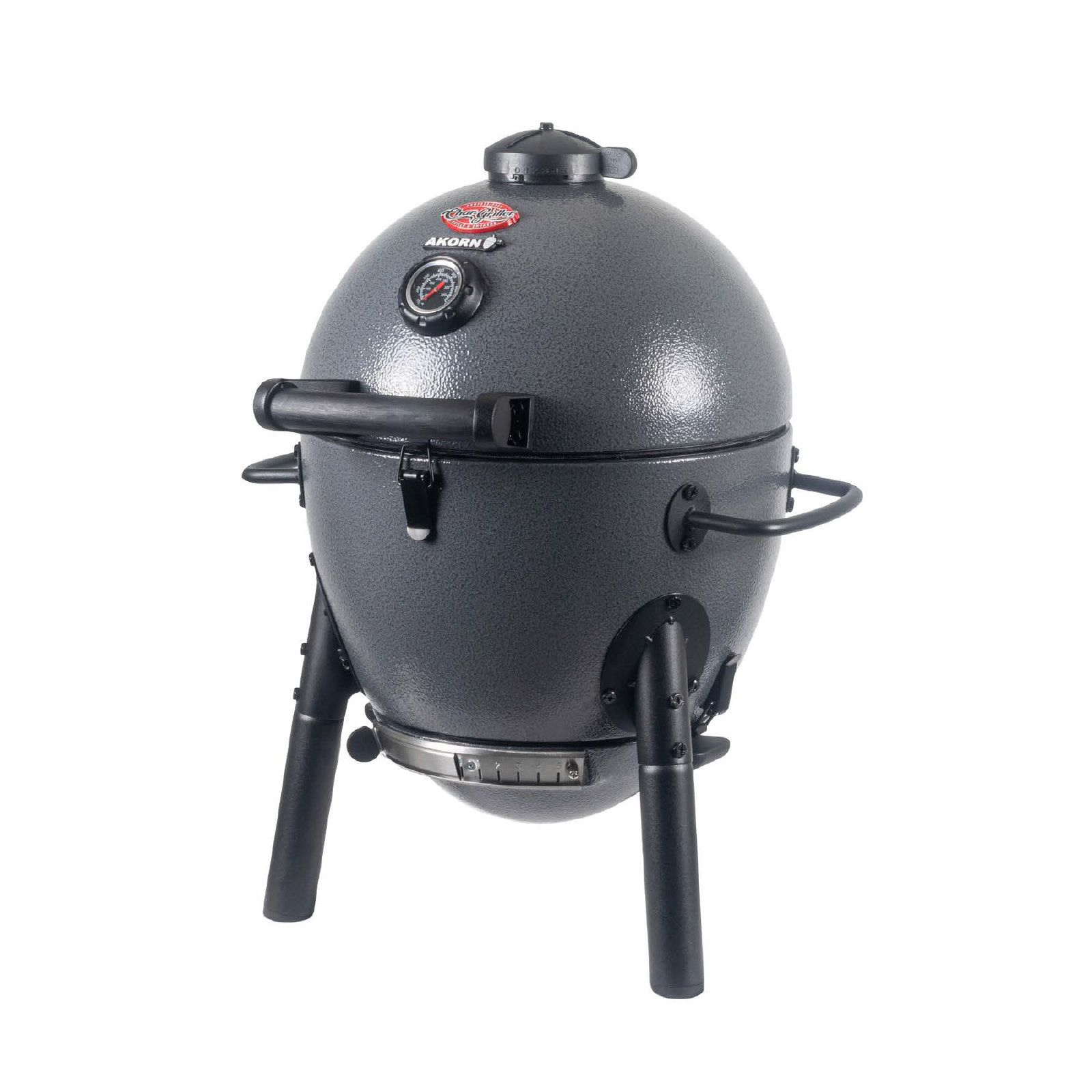 Char Griller AKORN Jr. 14 inch Kamado Charcoal Grill in Gray Wayfair