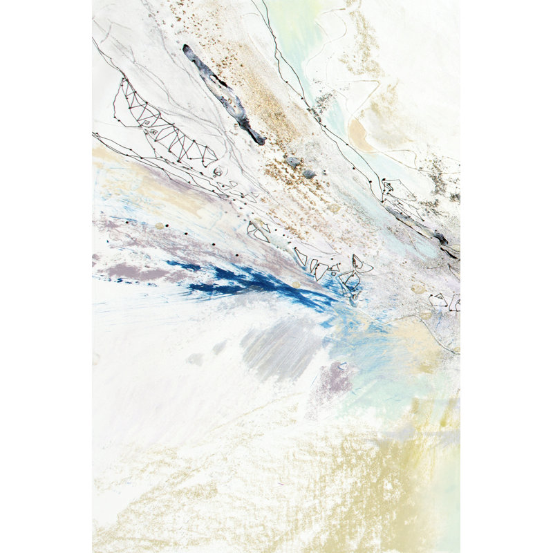 Seafoam Neutral II - Wrapped Canvas Painting, 46cm H x 30cm W x 3.8cm D