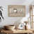 Floating Frame Natural Wood