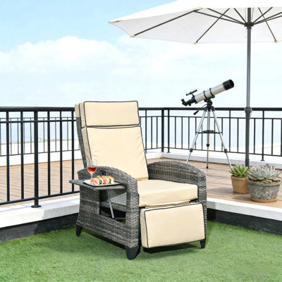 Reclining Lounge Chair,Outdoor Recliner Chair