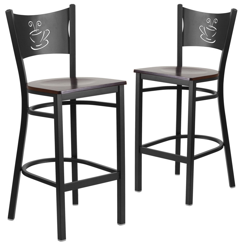 Tabouret de bar Fairmont, Naturel, Naturel, 2