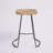 Hedden Counter Stool with Metal Frame-1817754591