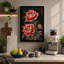 Peonies in Bloom Japandi - Wrapped Canvas-1675425318-1675425306