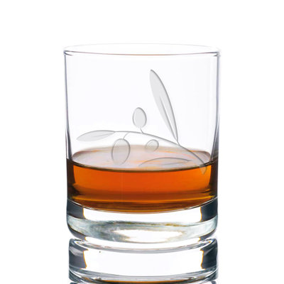 Verre à whiskey 10 oz. branche olive