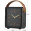 Analog Metal Quartz Tabletop Clock in Black-1315482586